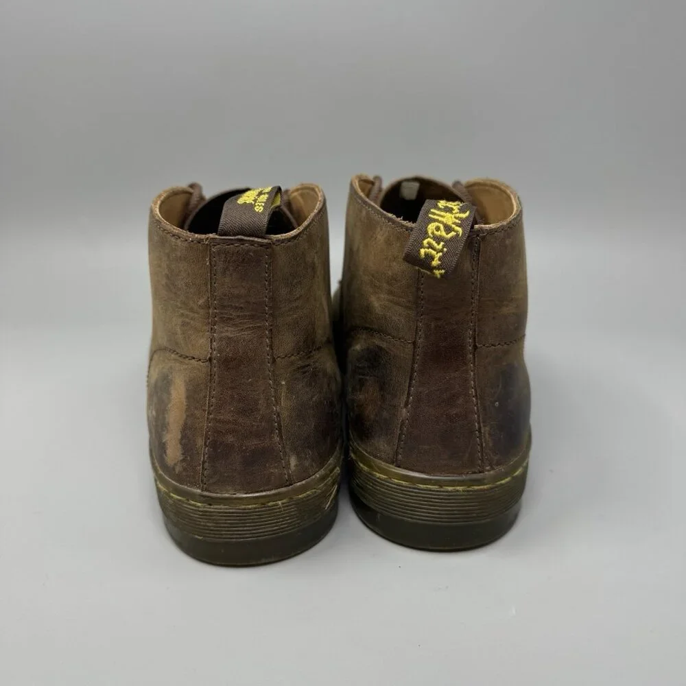 Doc Martens Cabrillo Brown Leather Chukka Ankle Boots Men's Size US 12